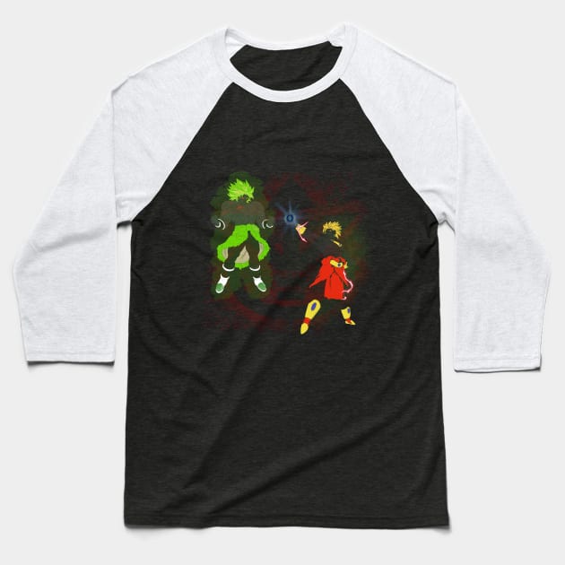 Broly The Legendary Super Saiyan Baseball T-Shirt by Vibsz